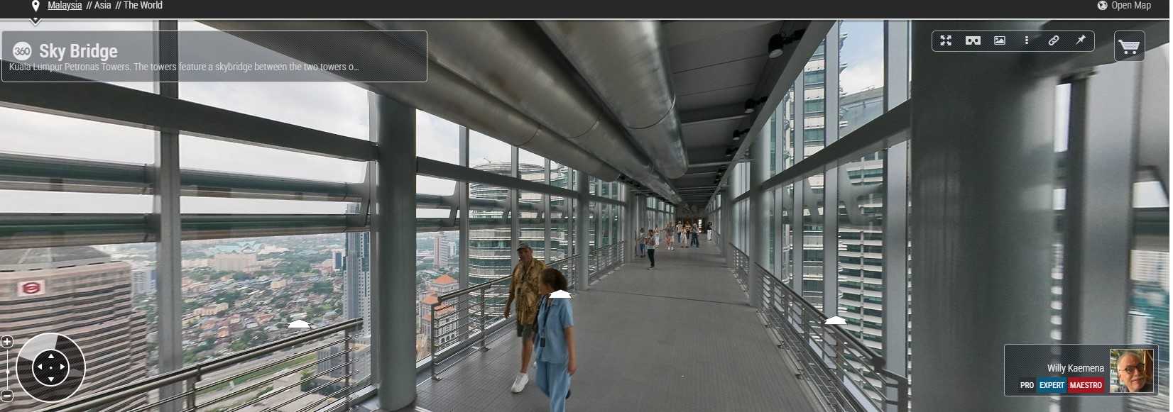 Panorama from skybridge